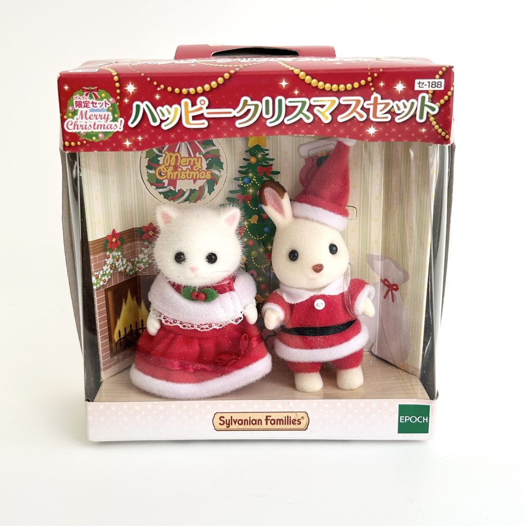 [used] Happy Christmas Set SE-188 Sylvanian Families Calico Critters