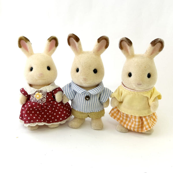 [Used] CHOCOLATE RABBIT SIBLINGS Japan Sylvanian Families