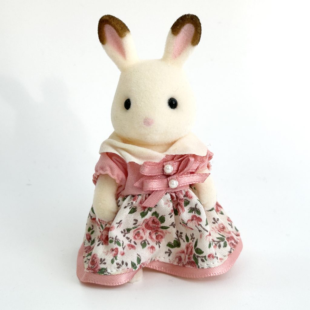 [used] Chocolate Rabbit Mother Sylvanian Families Calico Critters