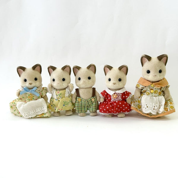 [Used] CREAM CAT FAMIRY Japan Sylvanian Families