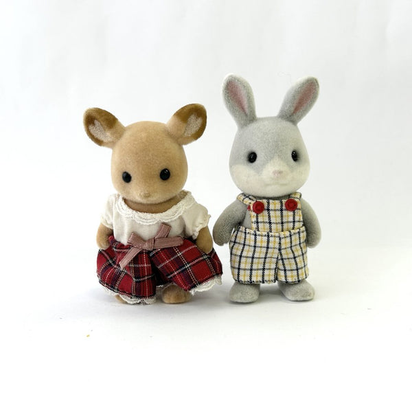 [Used] DEER GIRL COTTONTAIL RABBIT Japan Sylvanian Families