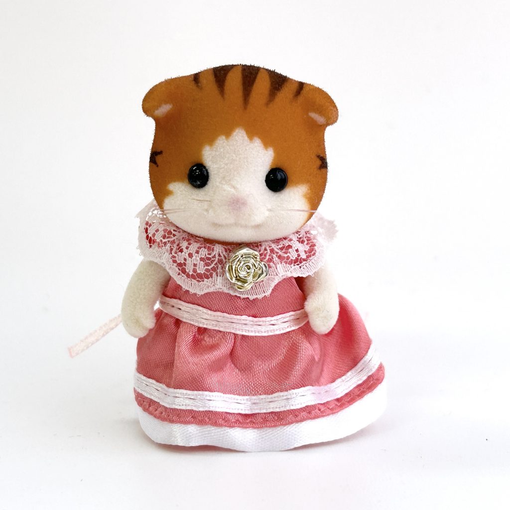 [used] Fan Club Figure Collectors Gift Box Maple Cat 2018 Sylvanian Families Calico Critters