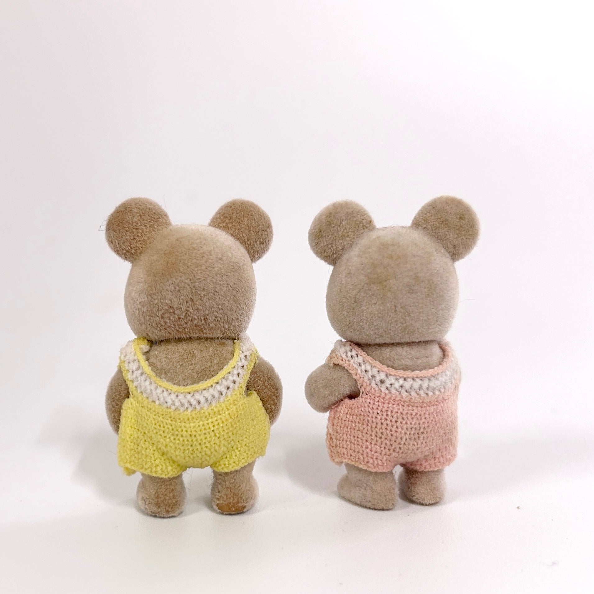 [used] Field Mouse Babies Sylvanian Families Calico Critters