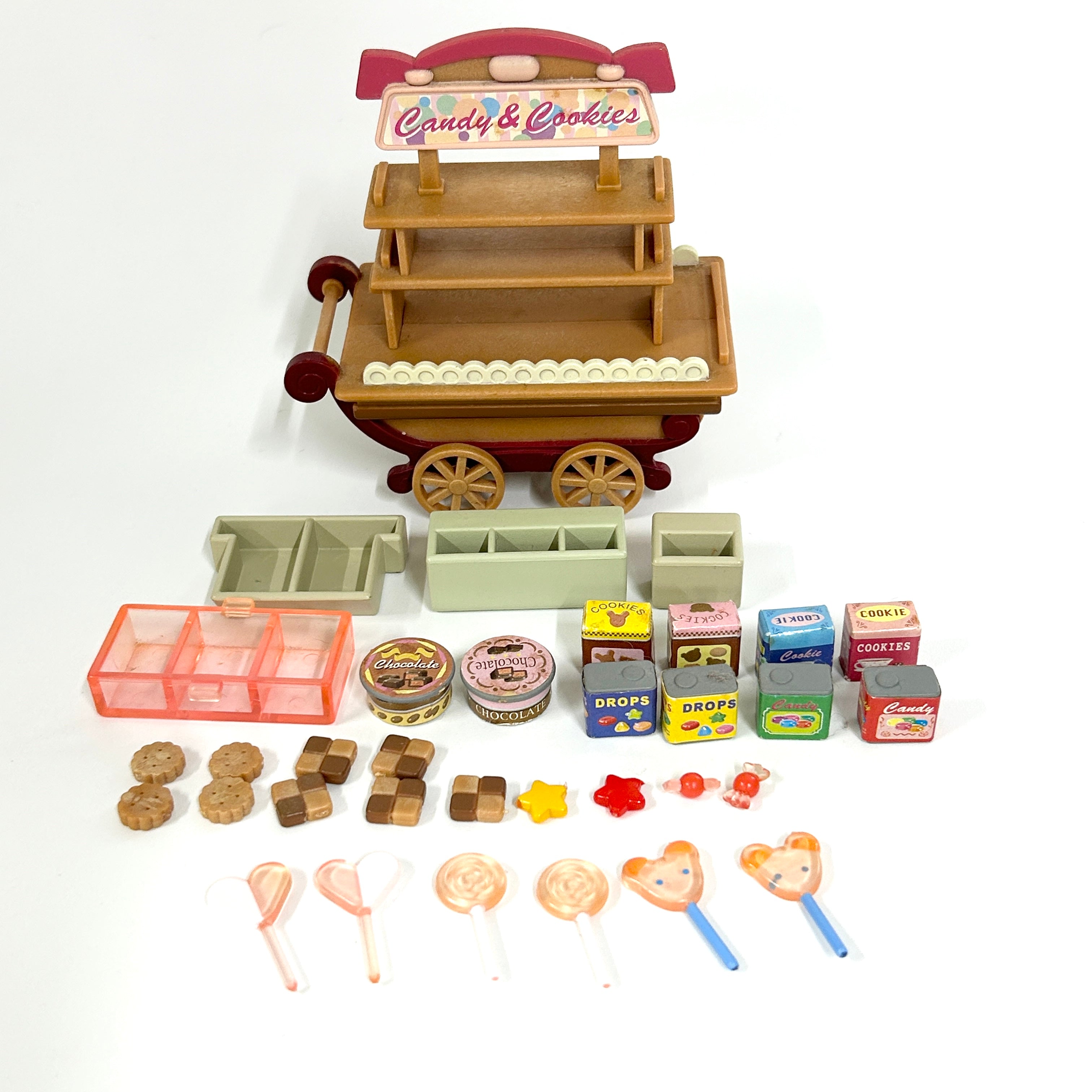 [used] Candy Wagon Set Sylvanian Families Calico Critters