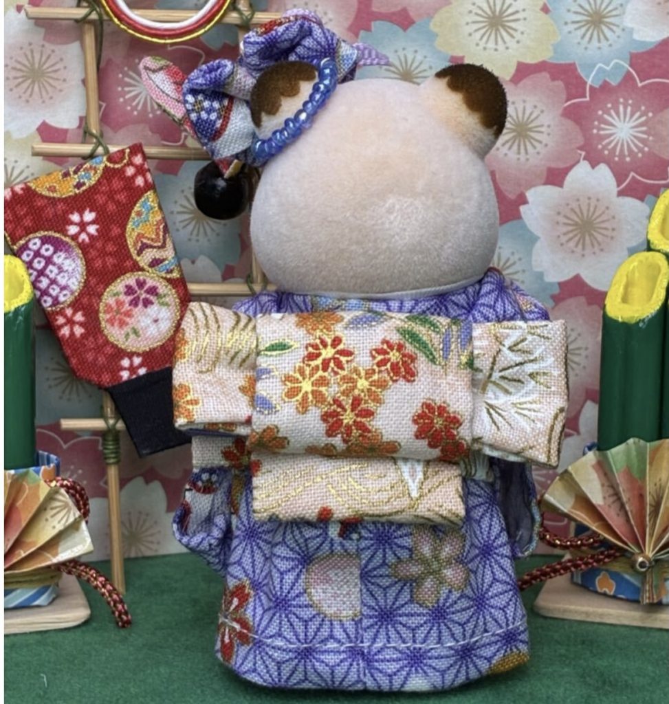 Handmade Kimono for Mother Purple Handmade