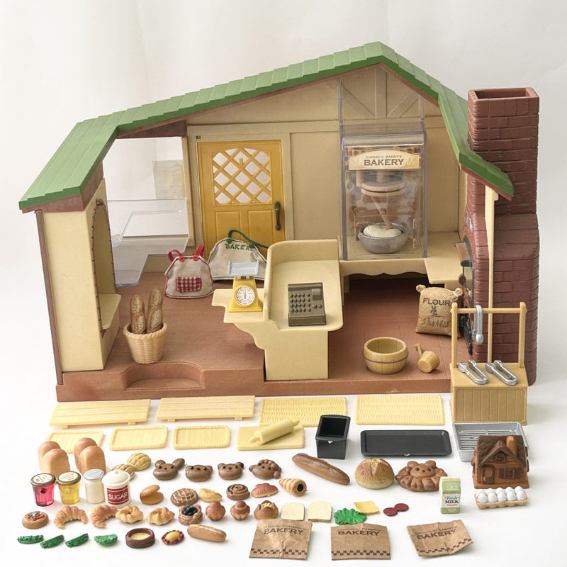 [Used] FOREST WATER WHEEL BAKERY MI-52 Japan Sylvanian Families