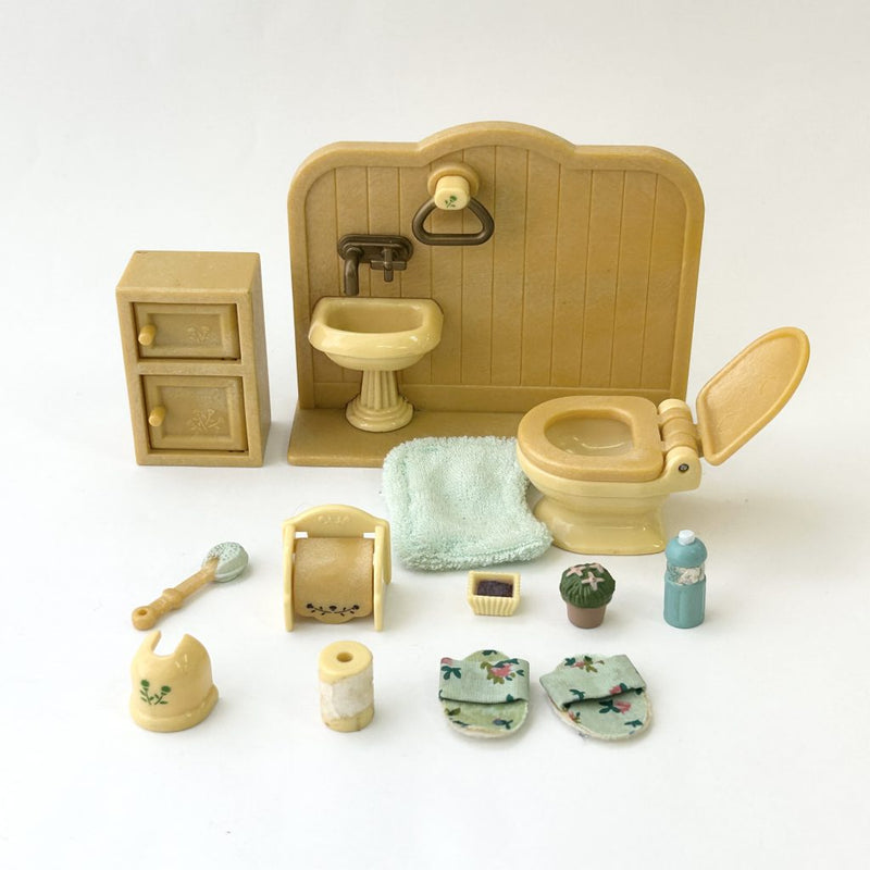 [Used] TOILET SET KA-606 Epoch Sylvanian Families