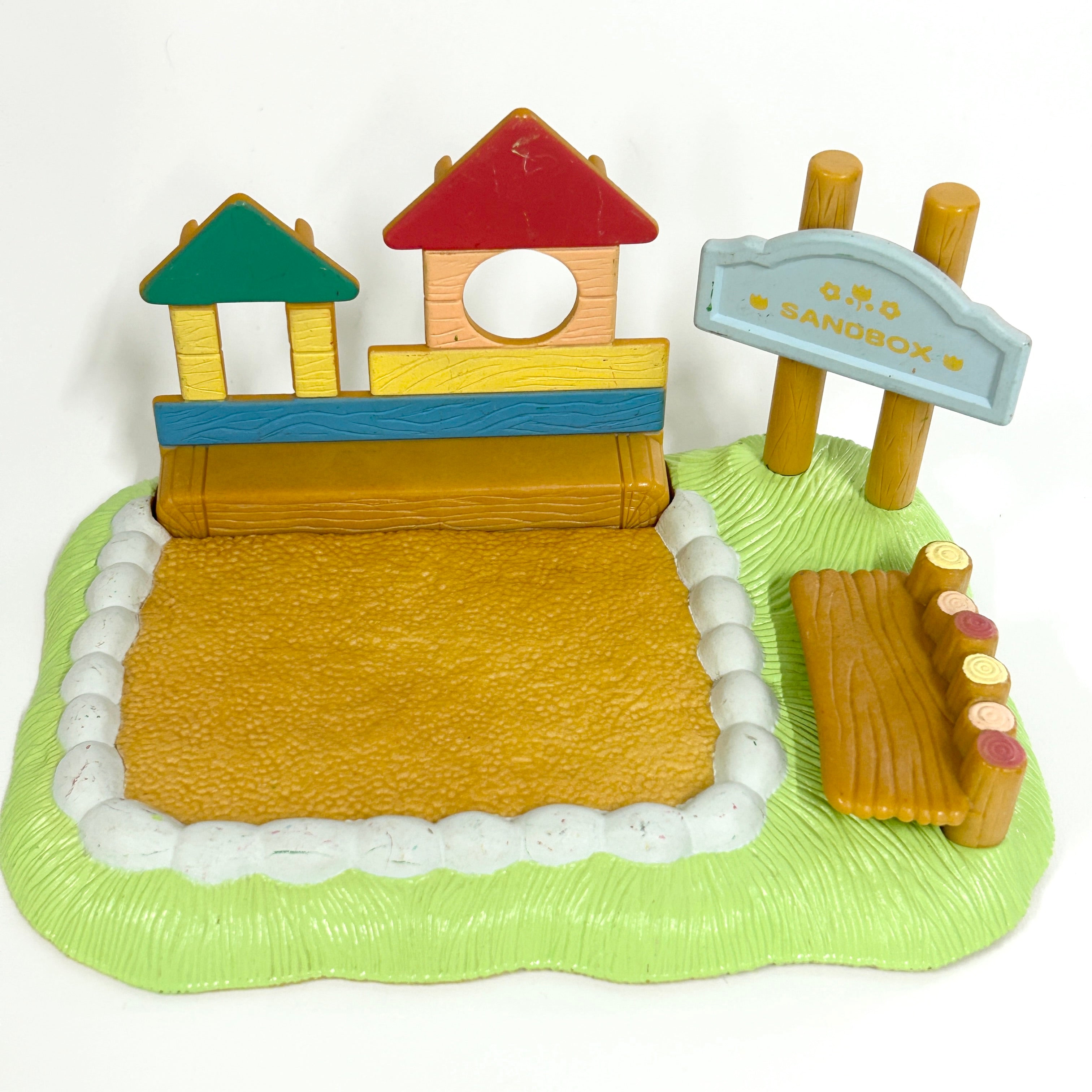 [used] Sandpit Toys Set 2001 S-19 Sylvanian Families Calico Critters