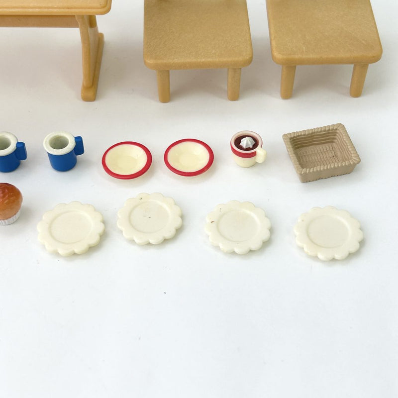 [Used] BAKERY EAT-IN SET Japan Sylvanian Families