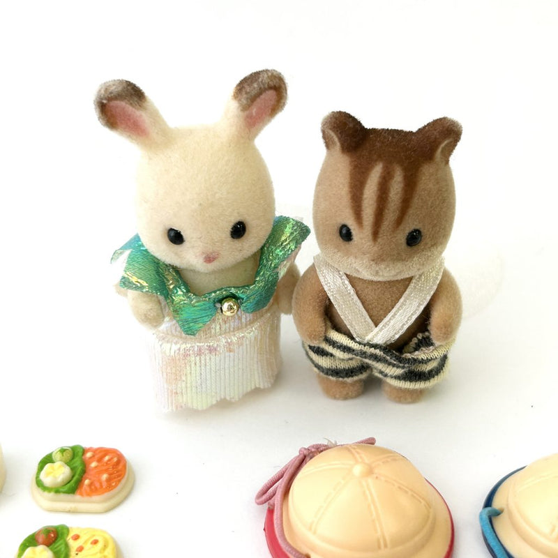 [Used] PRESCHOOL COMMUTE PALY SET B Japan Sylvanian Families