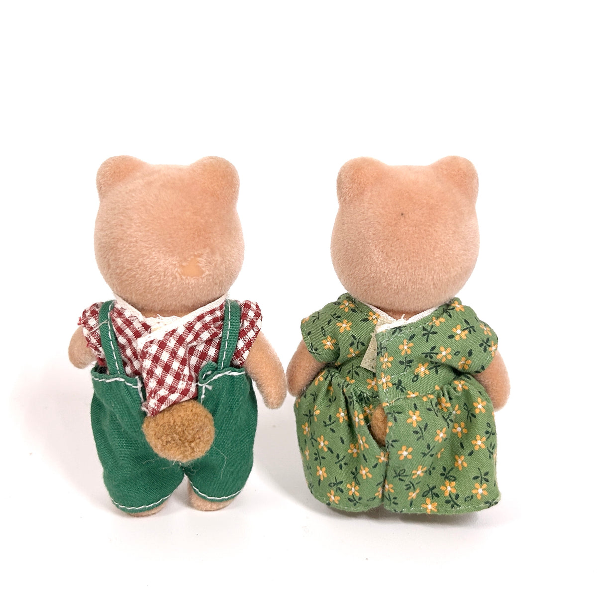 [used] Vintage Teardrop Bear Mother Father Sylvanian Families Calico Critters