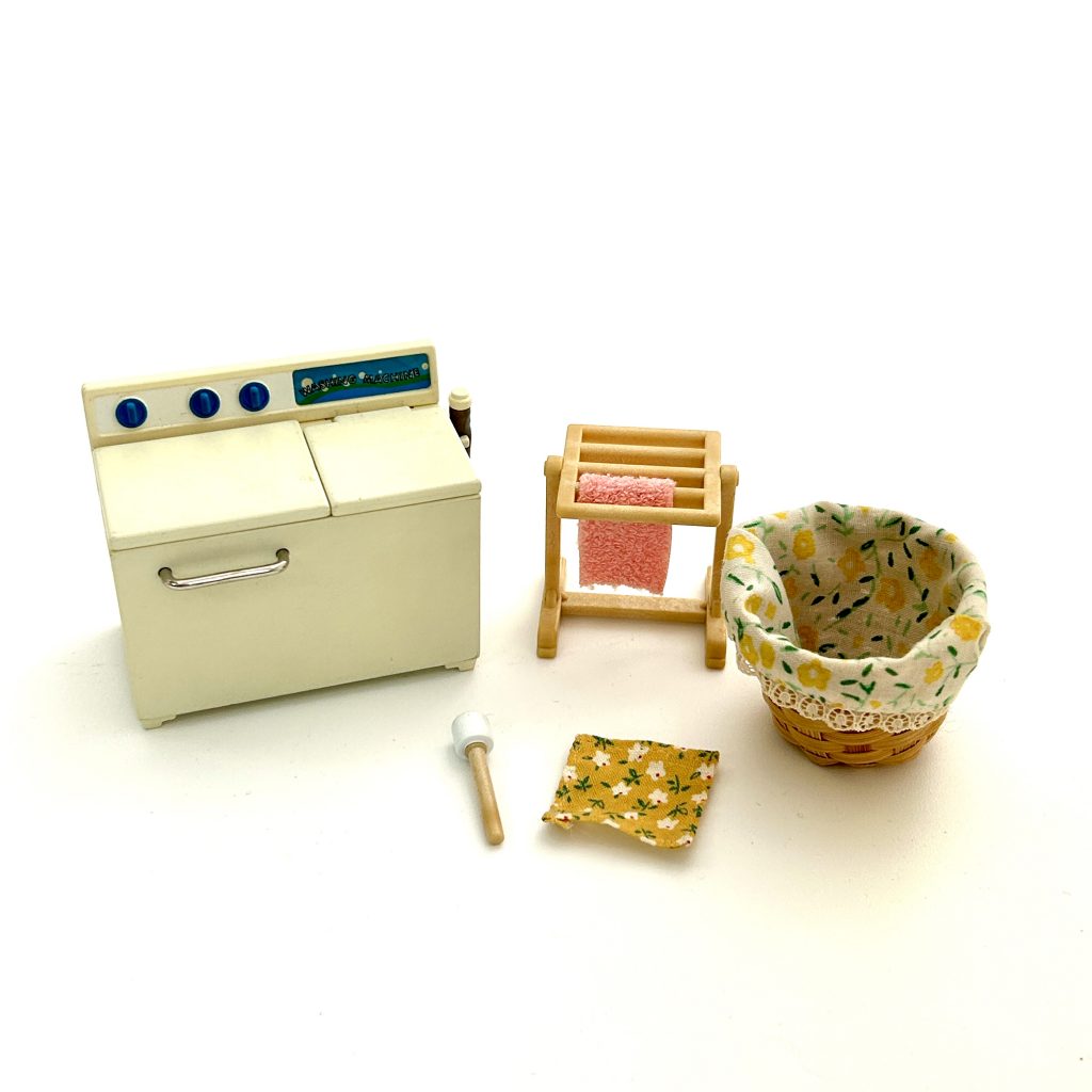 [used] Washing Machine Set KA-80 Sylvanian Families Calico Critters