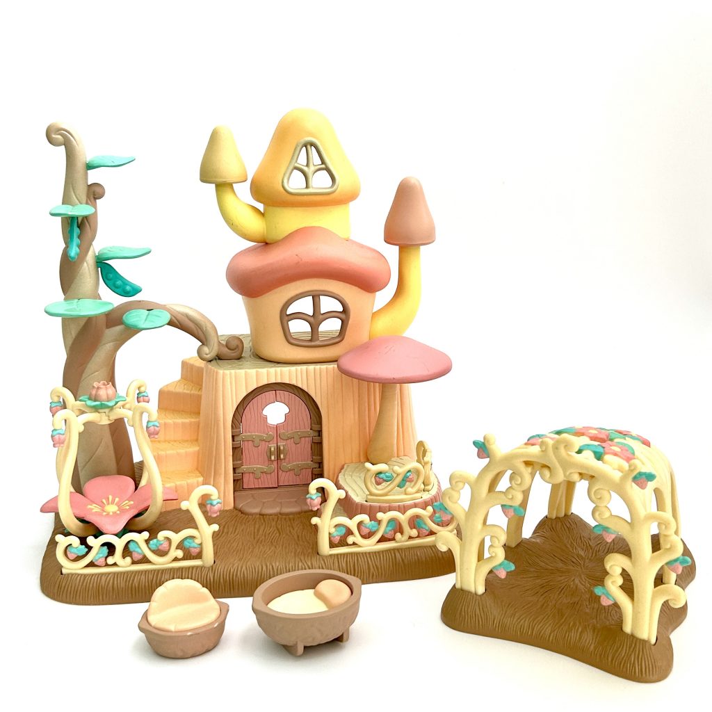 [used] Vintage Misty Forest Mashroom Tower 1997 F-07 Sylvanian Families Calico Critters