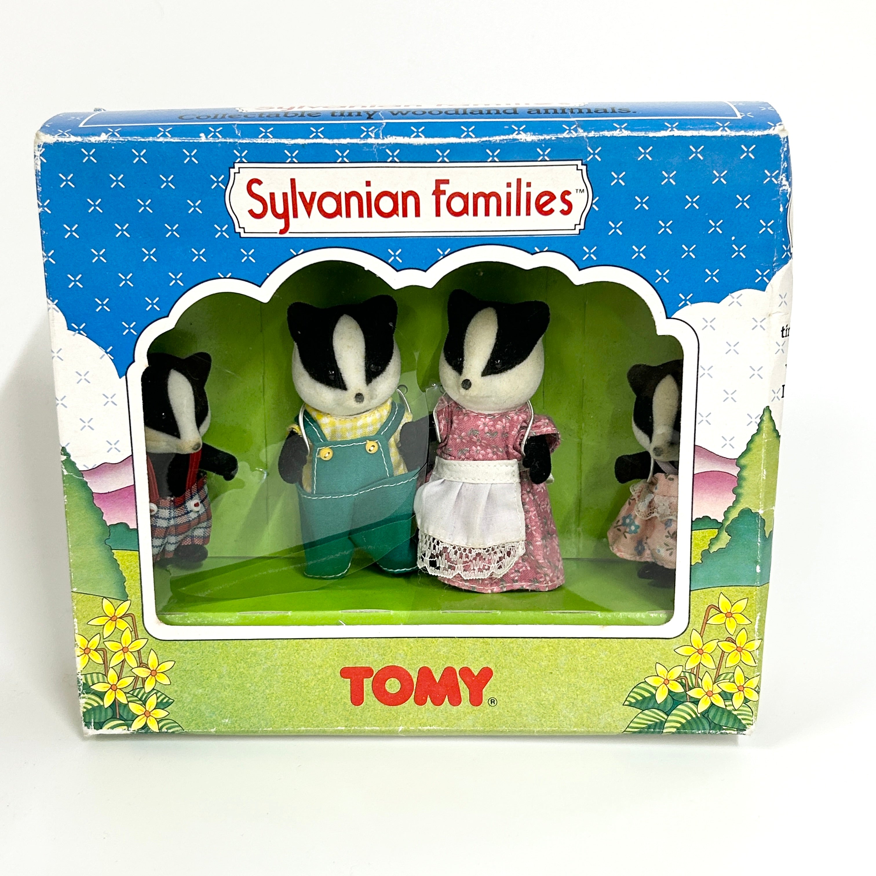 [used] The Underwood Badger Family 3250 Sylvanian Families Calico Critters