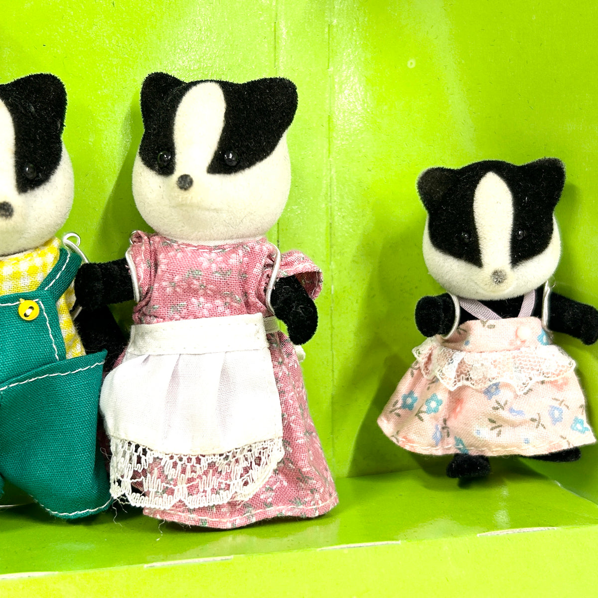 [used] The Underwood Badger Family 3250 Sylvanian Families Calico Critters
