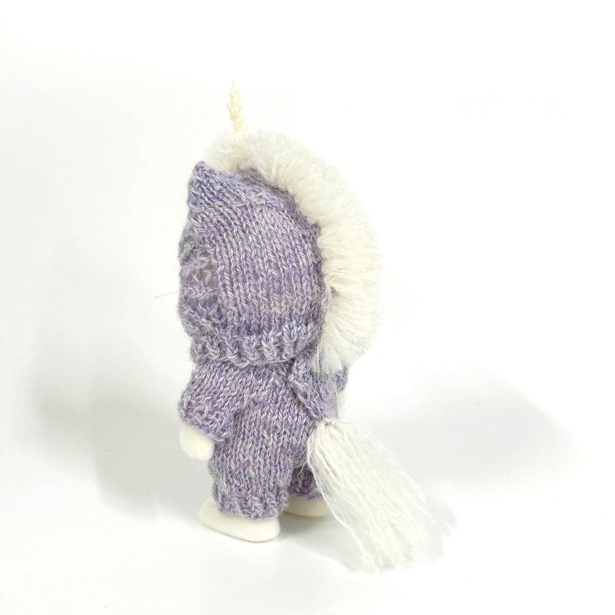 Knitted Unicorn Costume Purple Handmade
