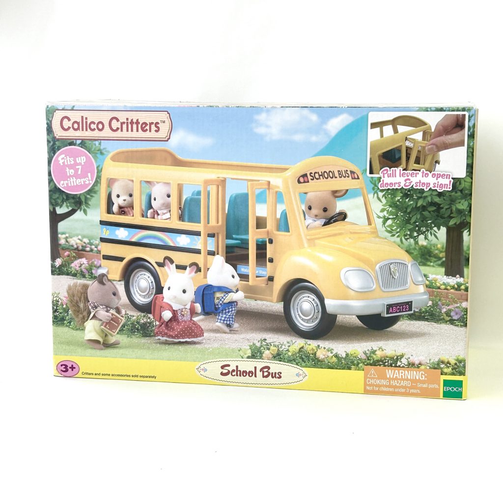 School Bus CC1466 عائلات سيلفانيان كاليكو كريترز