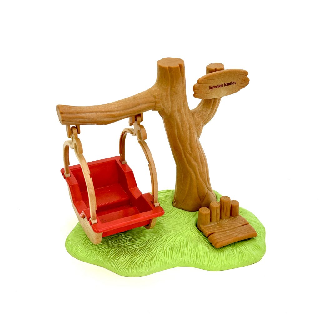 [used] Vintage Baby Swing Set 1993 KO-20 Sylvanian Families Calico Critters
