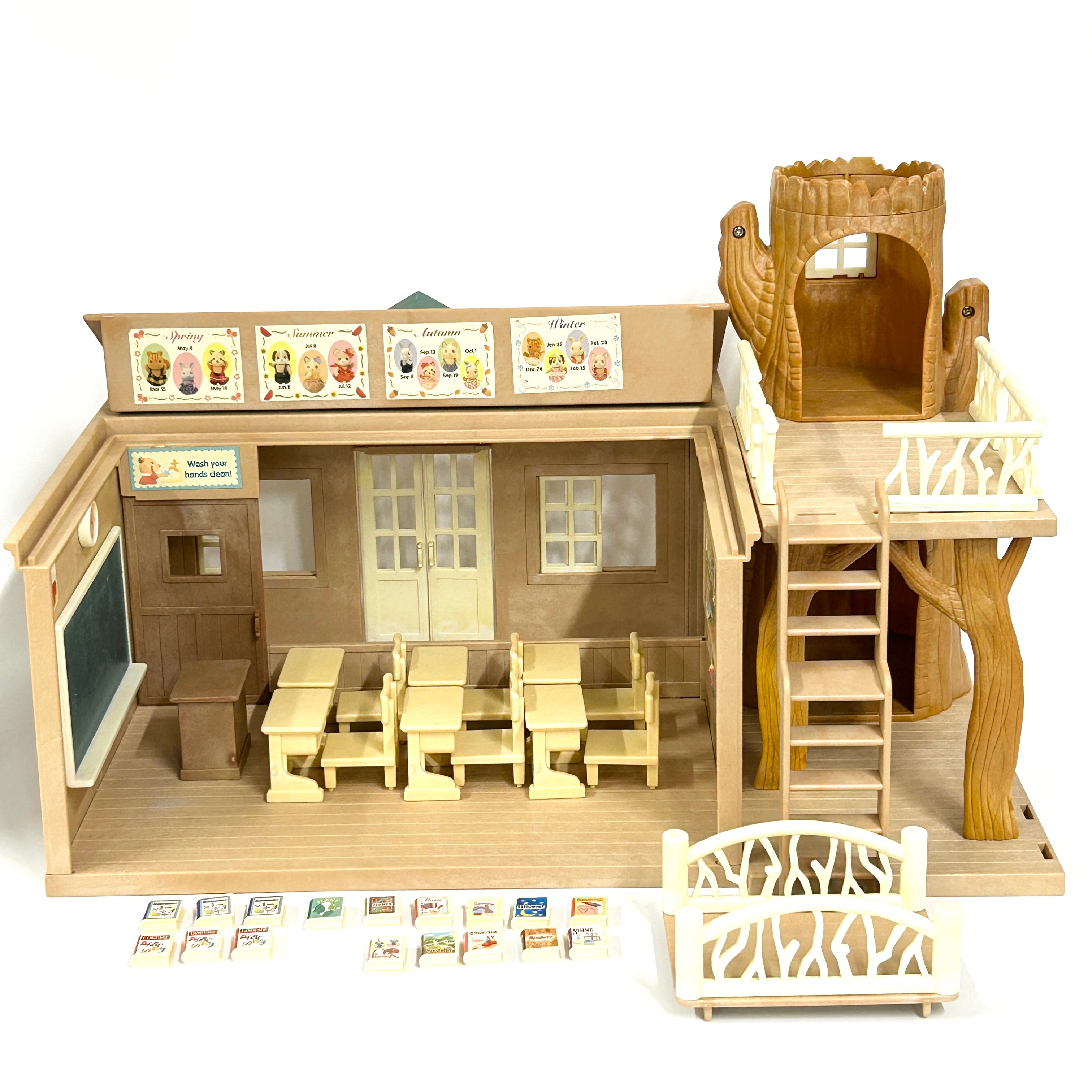 [used] Vintage Forest School 1997 HA-26 Sylvanian Families Calico Critters