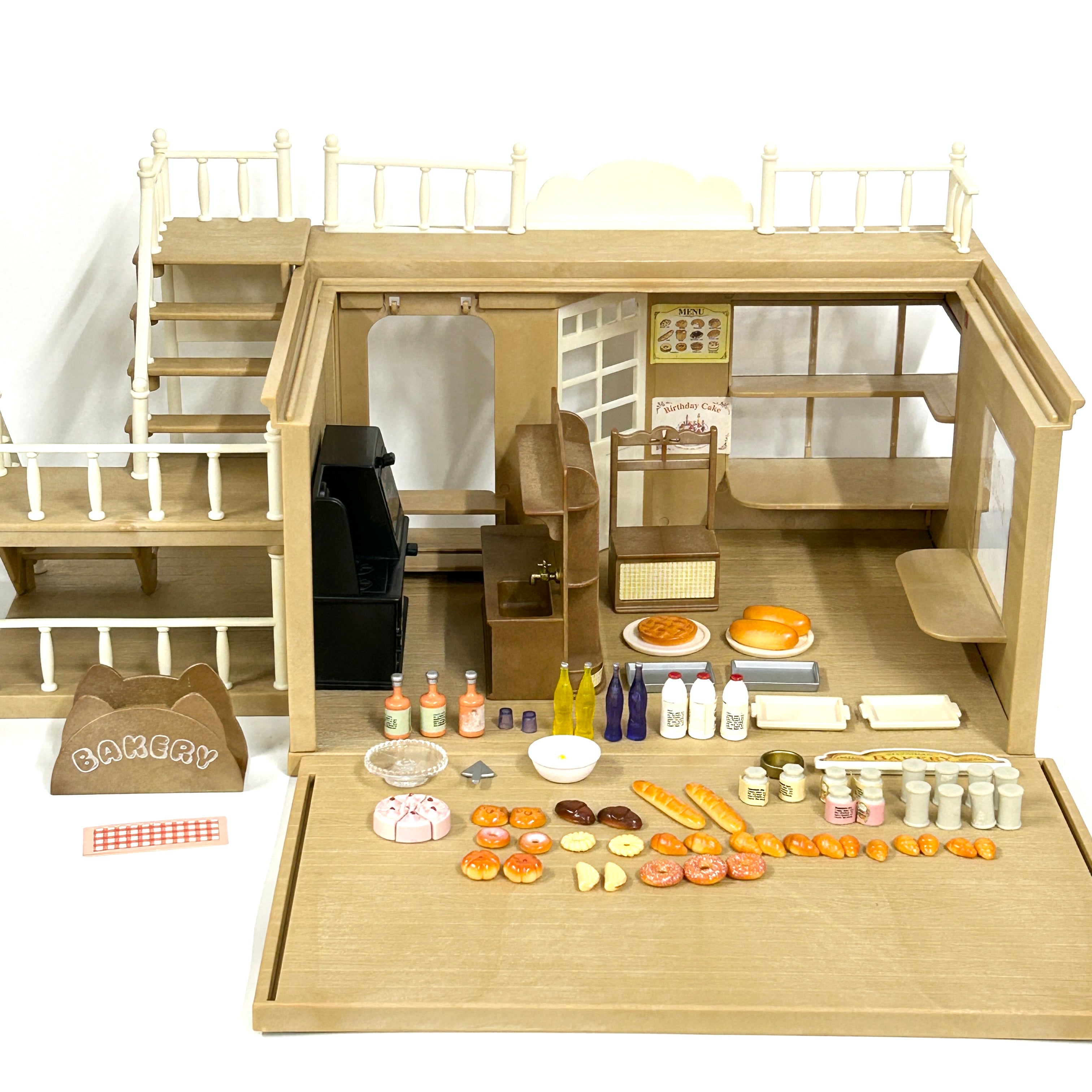 [used] Vintage Village Bakery 1996 HA-23 Sylvanian Families Calico Critters
