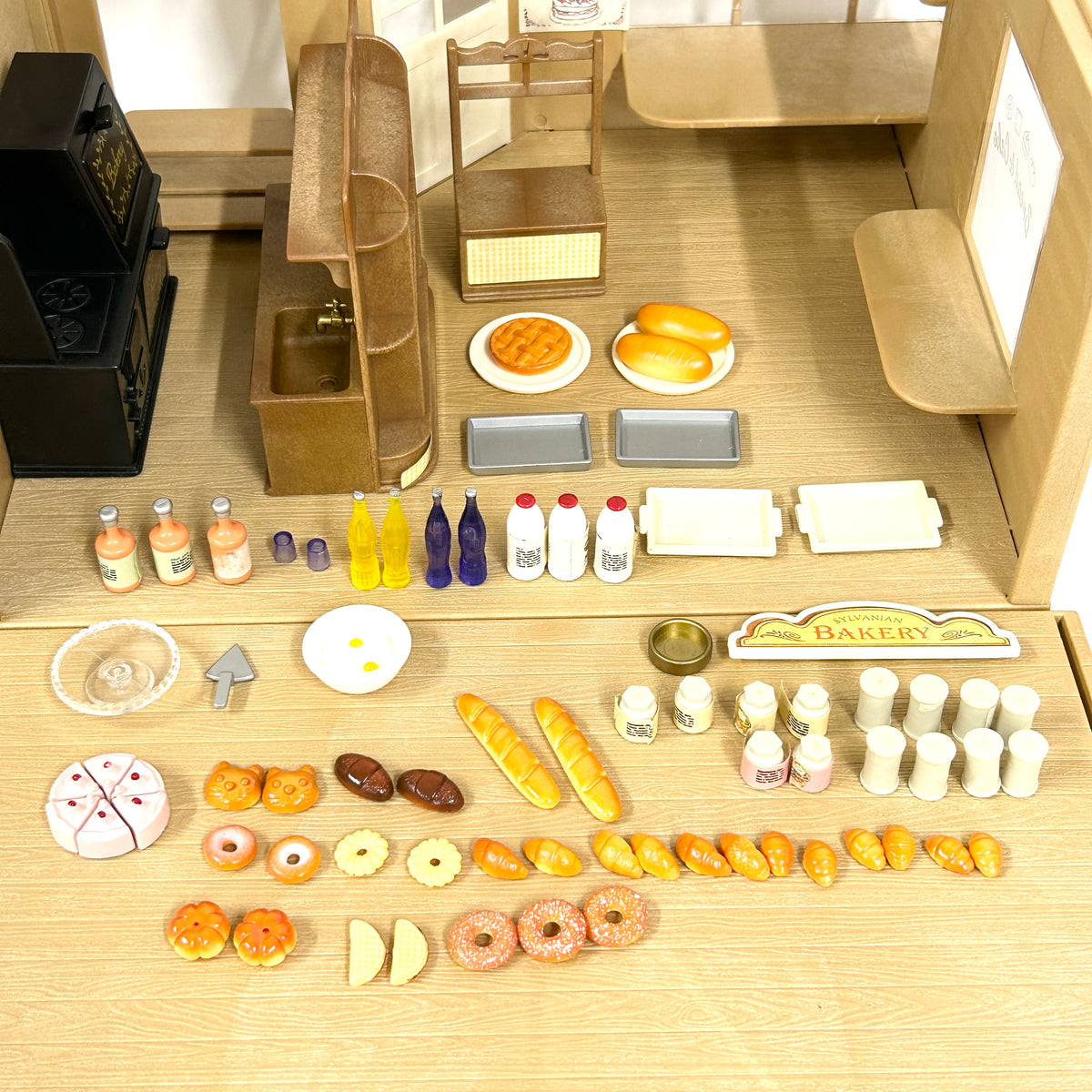 [used] Vintage Village Bakery 1996 HA-23 Sylvanian Families Calico Critters
