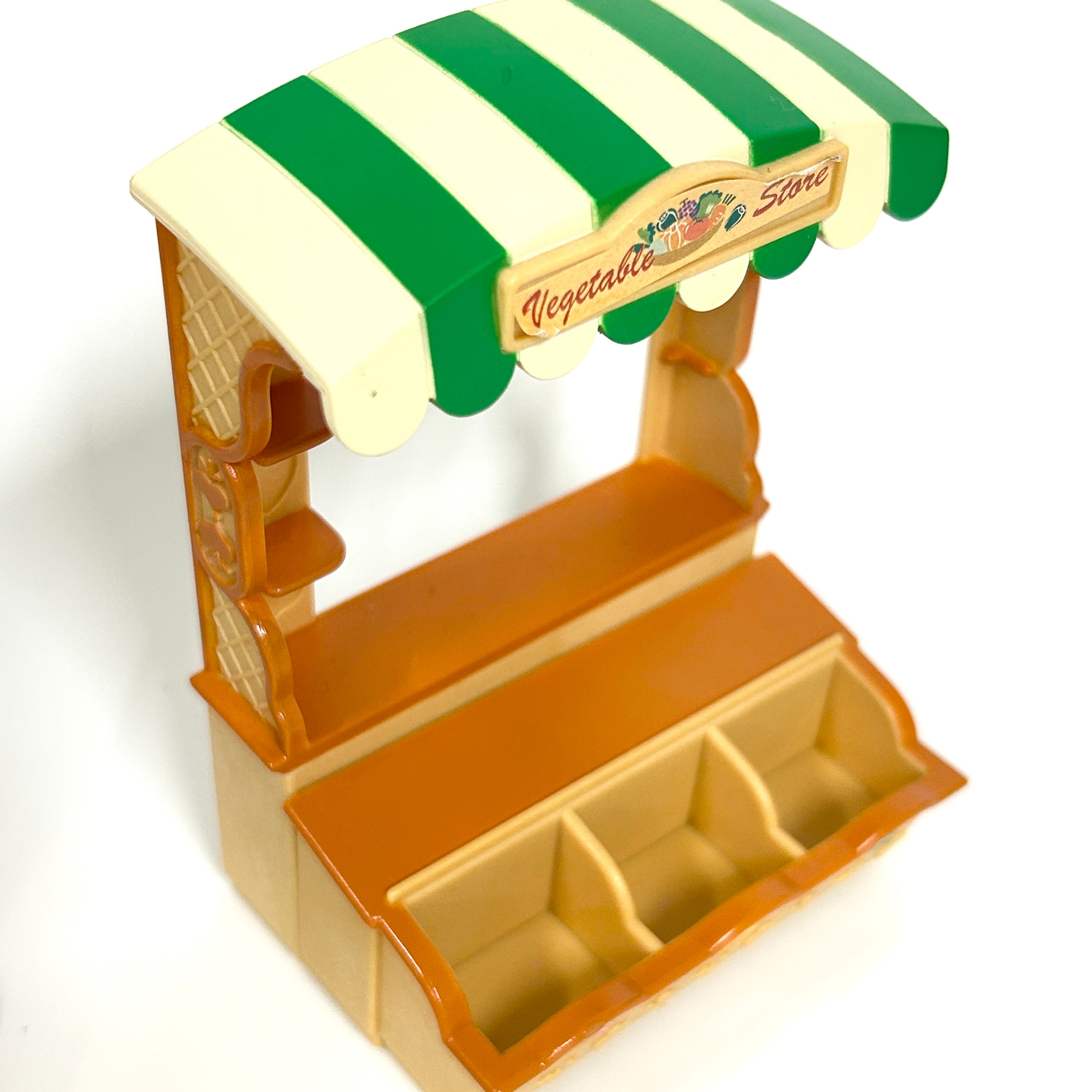 [used] Vintage Vegetable Store 1998 MI-03 Sylvanian Families Calico Critters