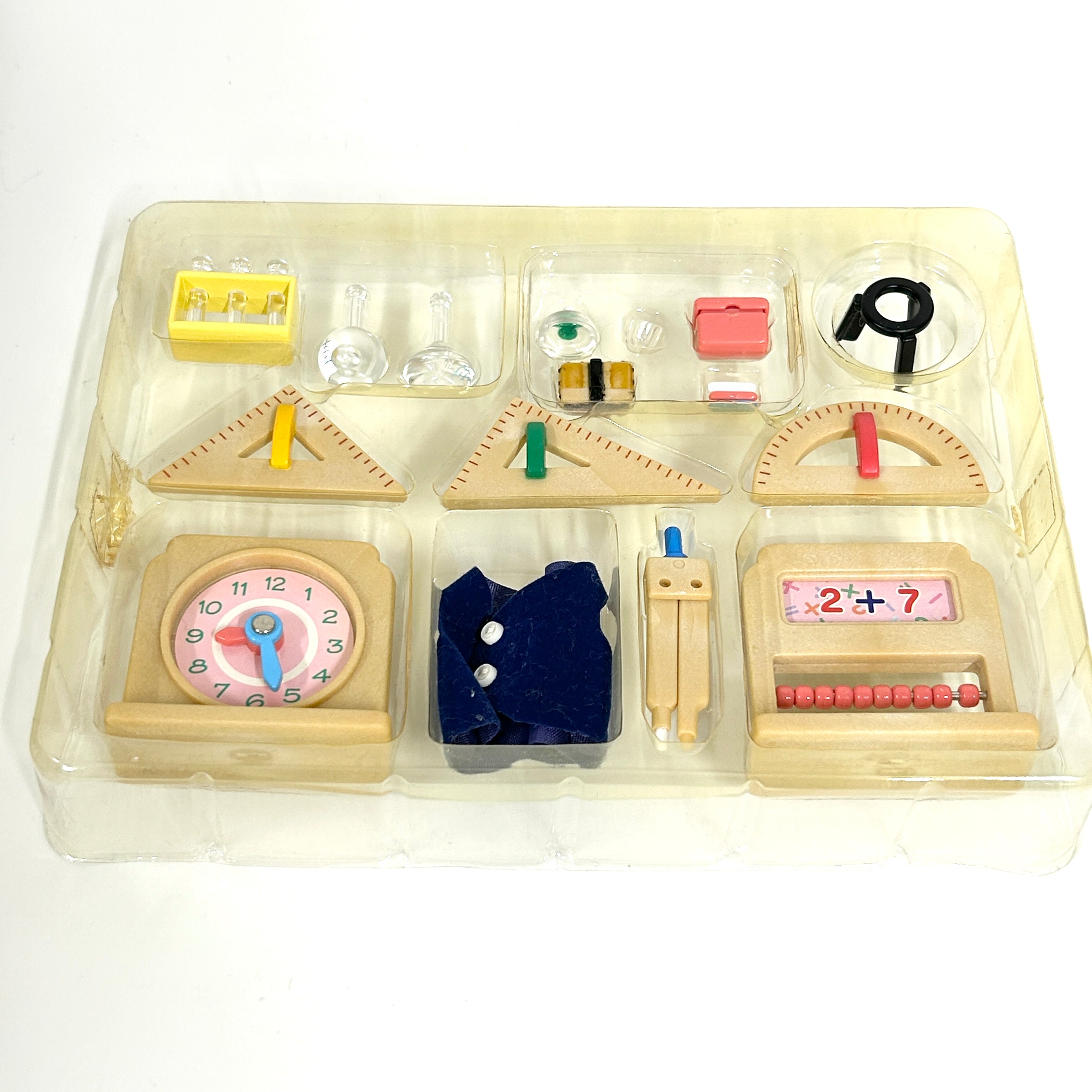 [used] Vintage Teacher's Set 1999 S-13 Sylvanian Families Calico Critters