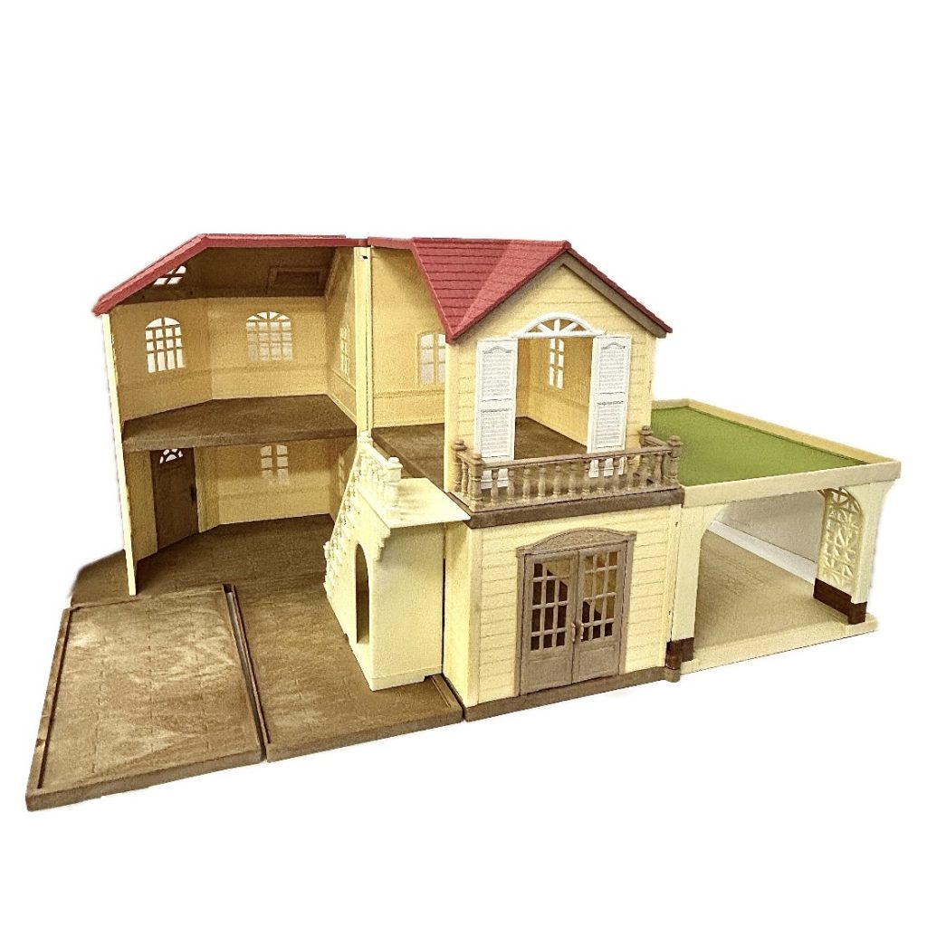 [used] Large House With Carport HA-46 Sylvanian Families Calico Critters
