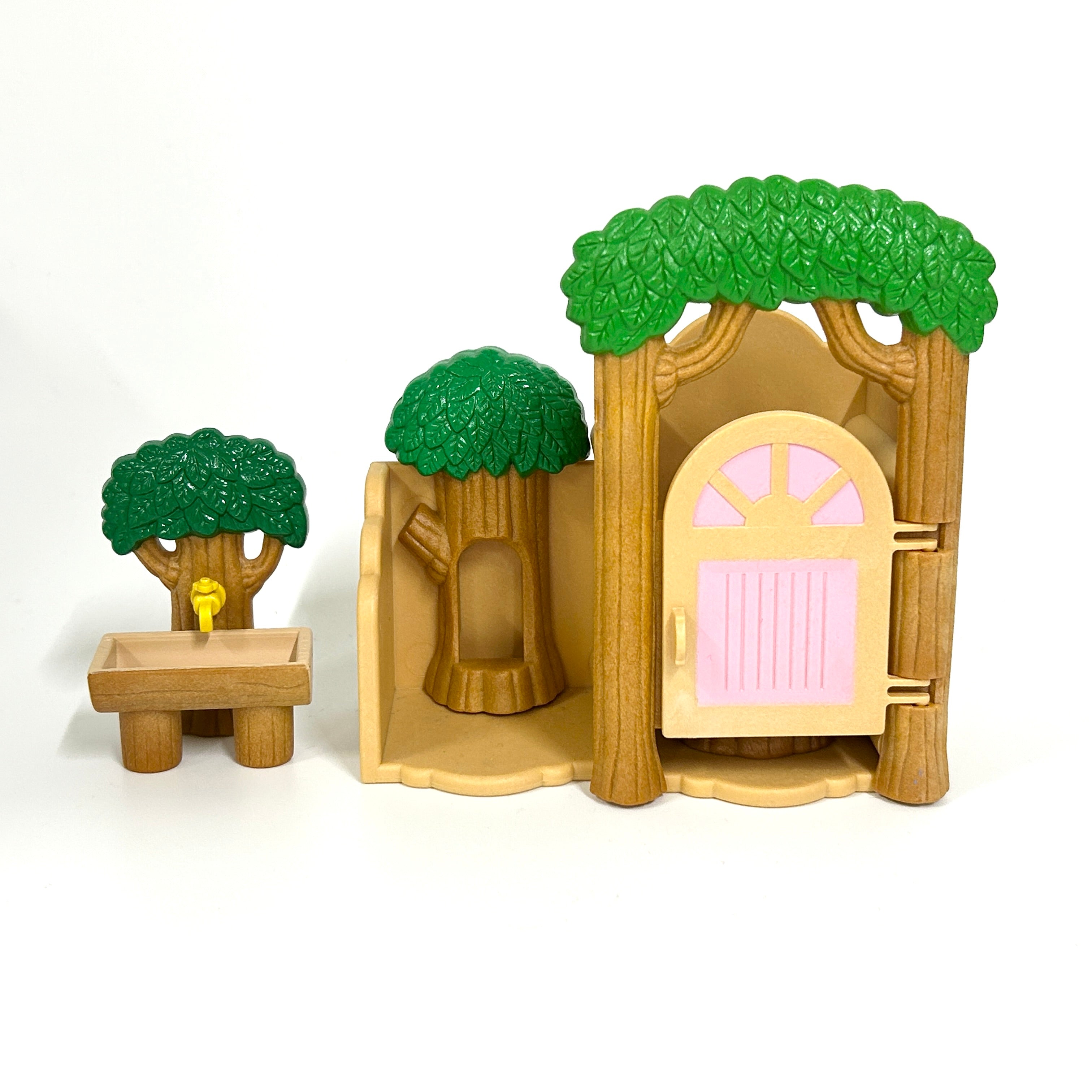 [used] Refleshing Toilet Set S-04 Sylvanian Families Calico Critters