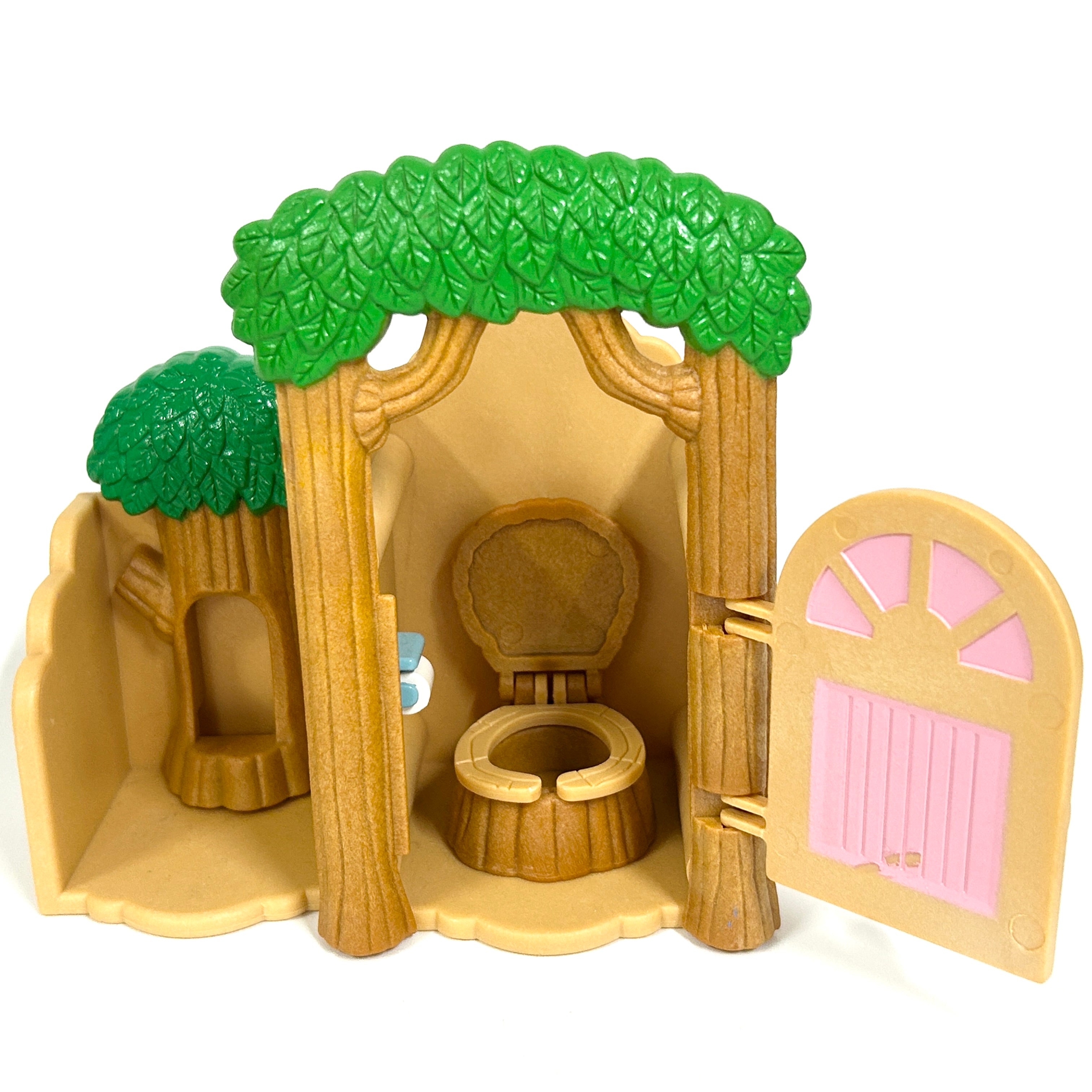 [used] Refleshing Toilet Set S-04 Sylvanian Families Calico Critters