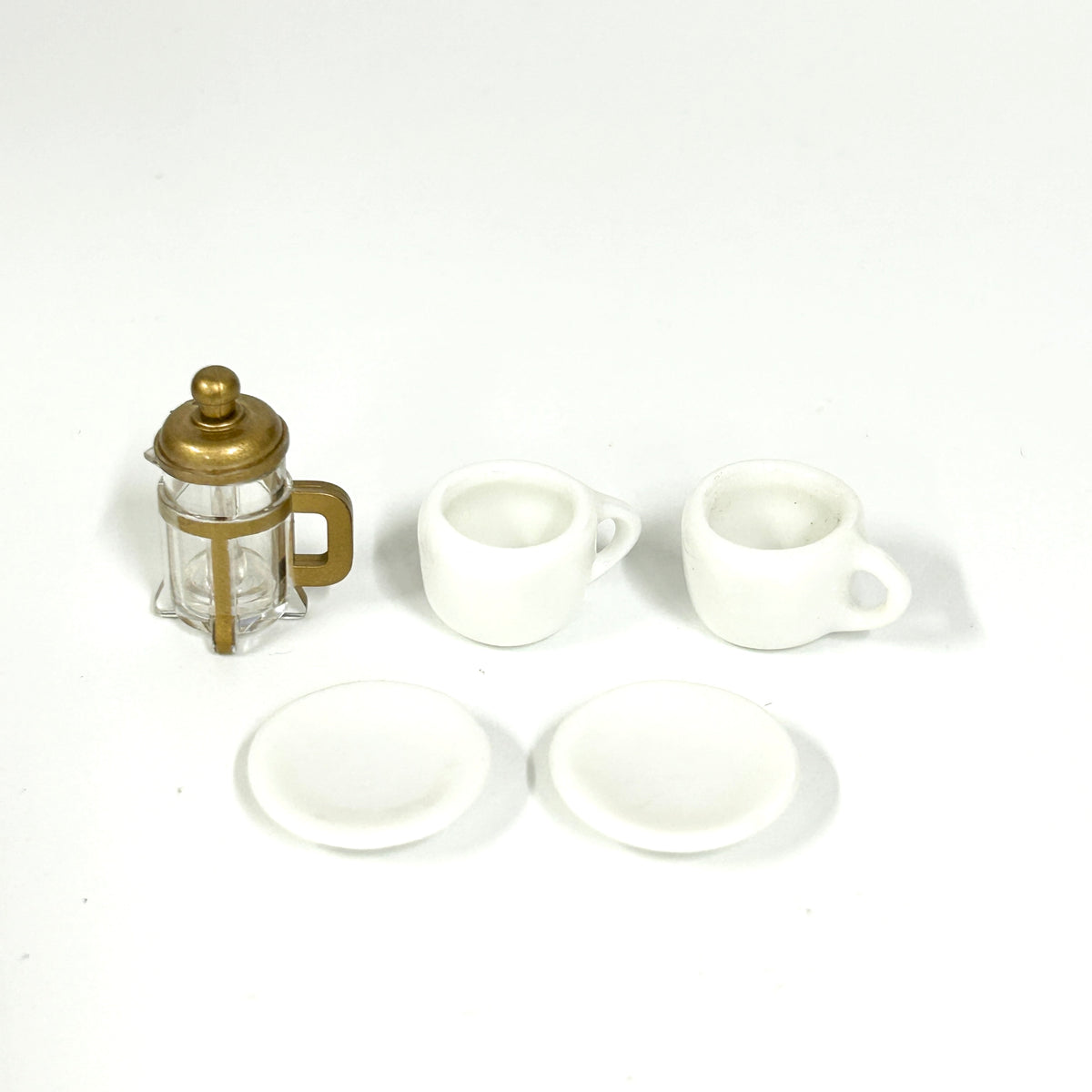 [used] French Press and Cup Set Sylvanian Families Calico Critters