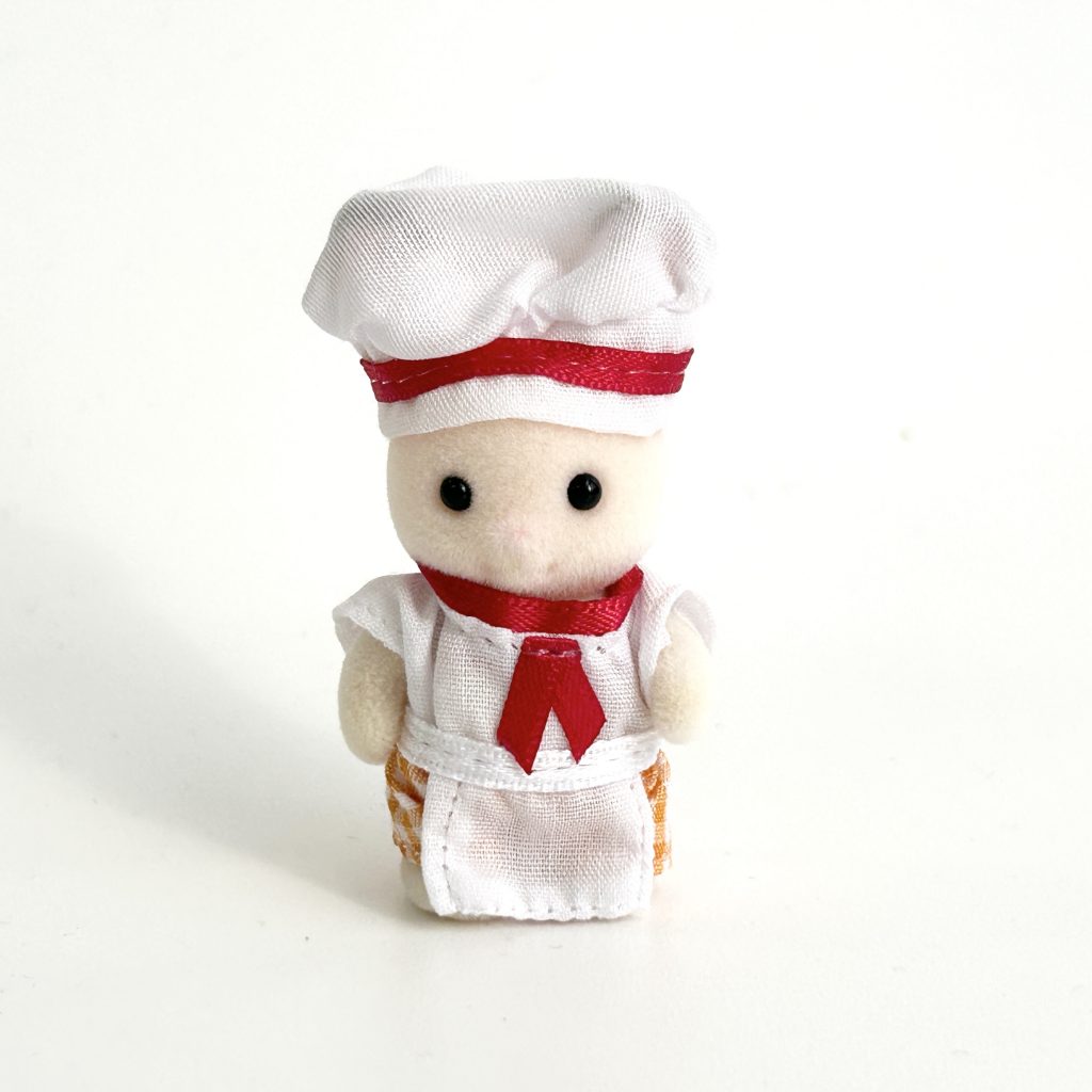 [used] Forest Kitchen Forest Kitchen Baby Chocolate Rabbit Chef Sylvanian Families Calico Critters