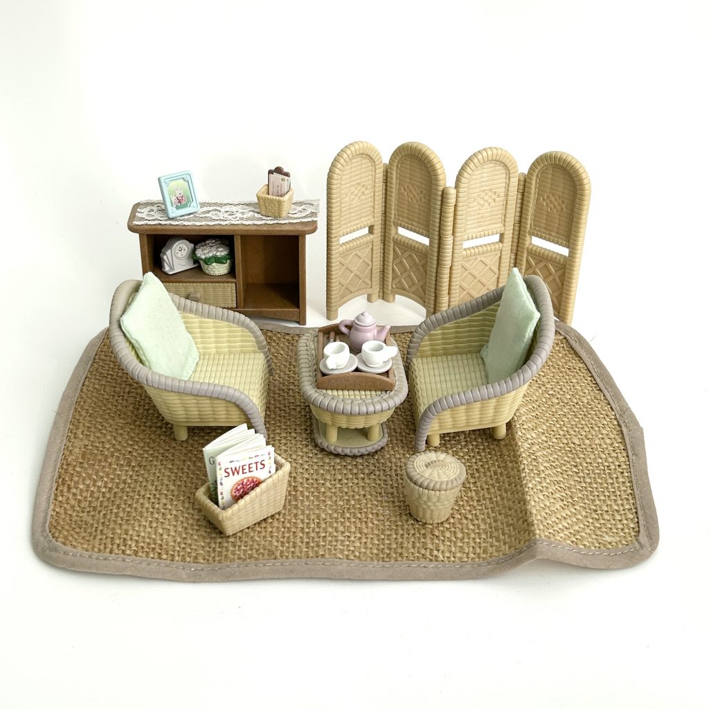 [used] Natural Living Room 2003 SE-137 Sylvanian Families Calico Critters