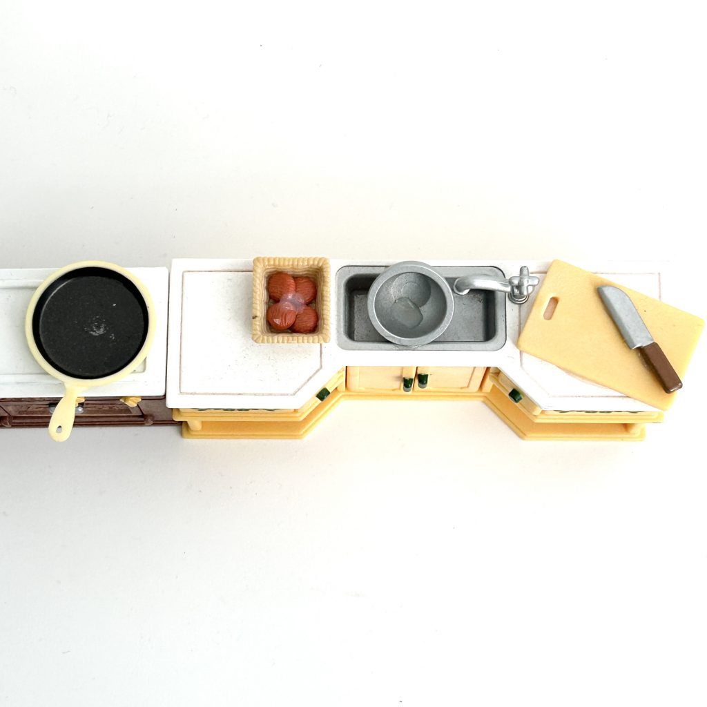 [used] Stove and Sink Set Sylvanian Families Calico Critters