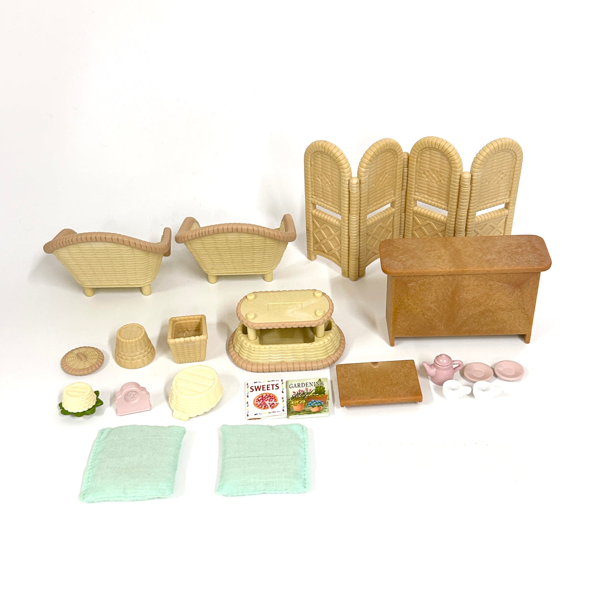 [used] Natural Living Room 2003 SE-137 Sylvanian Families Calico Critters