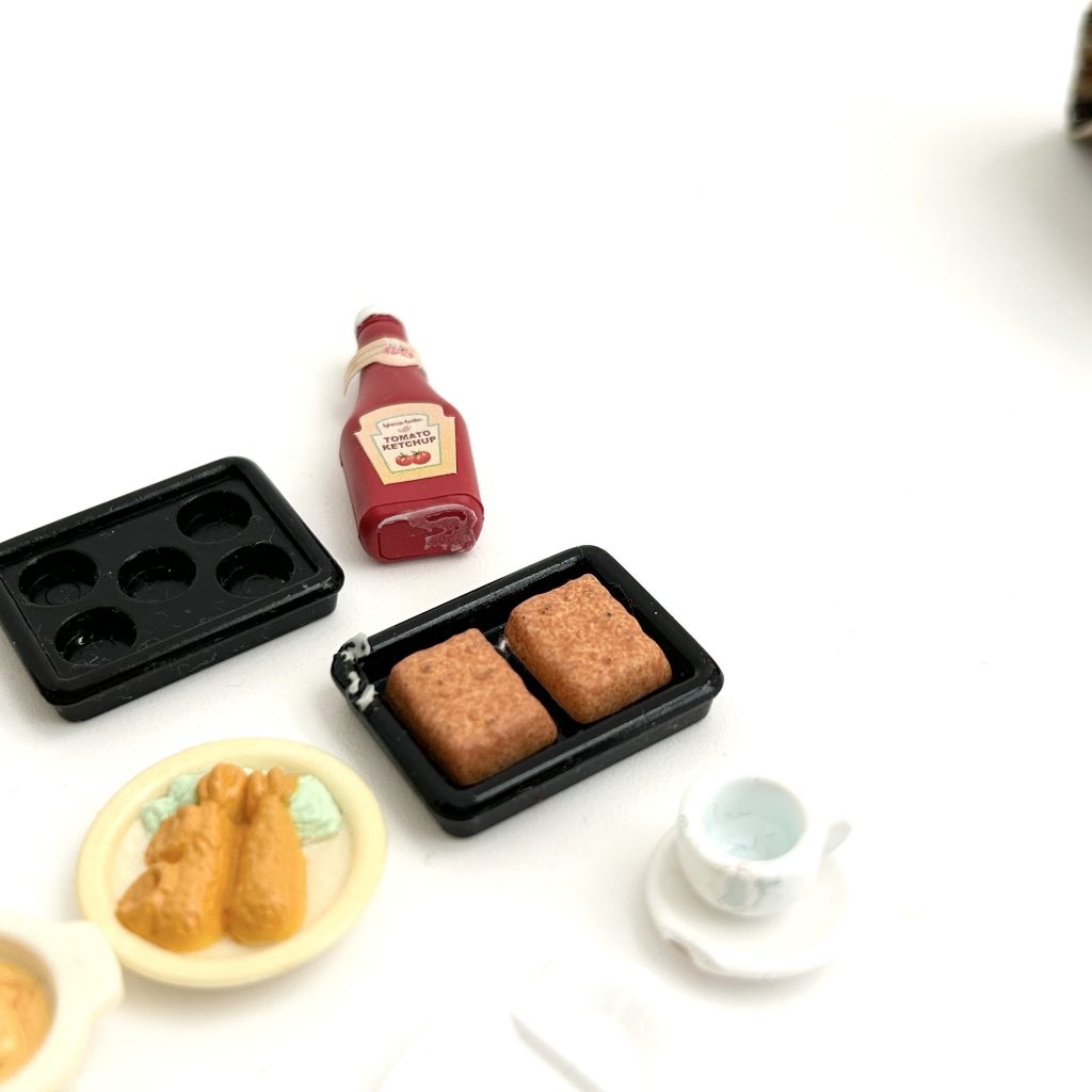 [used] Small Parts Set for Kitchen Sylvanian Families Calico Critters