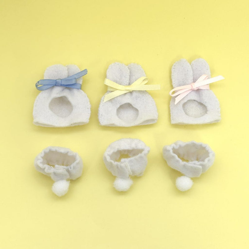 HANDMADE WHITE RABBIT COSTUME SET FOR BABY Does not apply