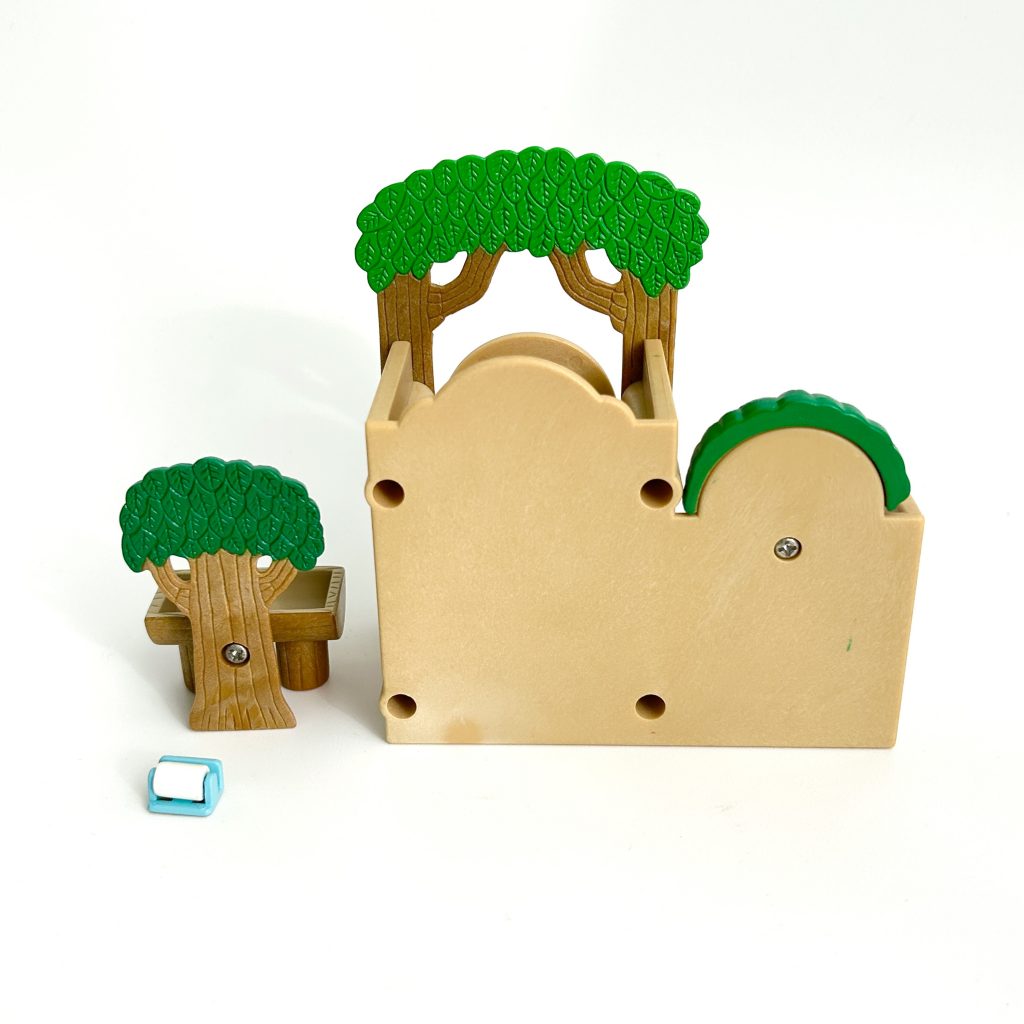 [used] Refleshing Toilet Set S-04 Sylvanian Families Calico Critters