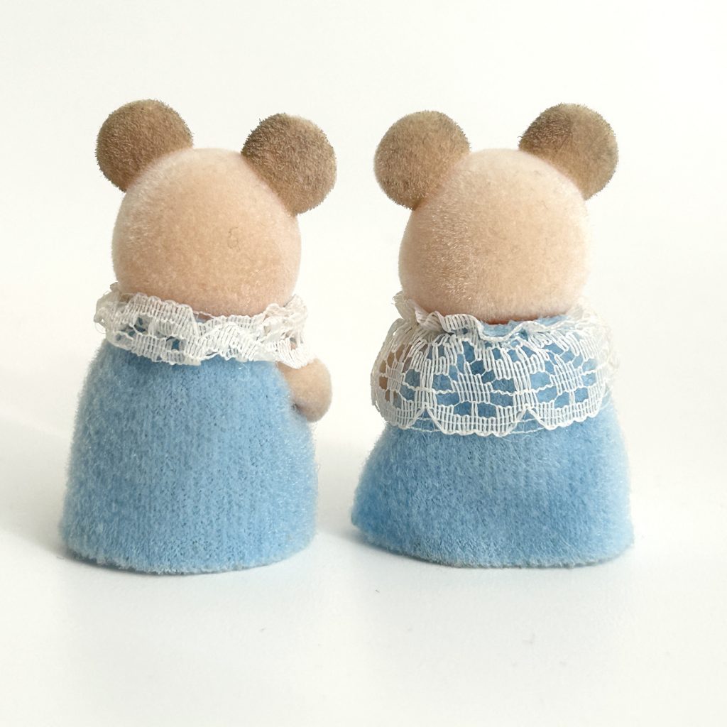 [used] Pink Mouse Baby Sylvanian Families Calico Critters