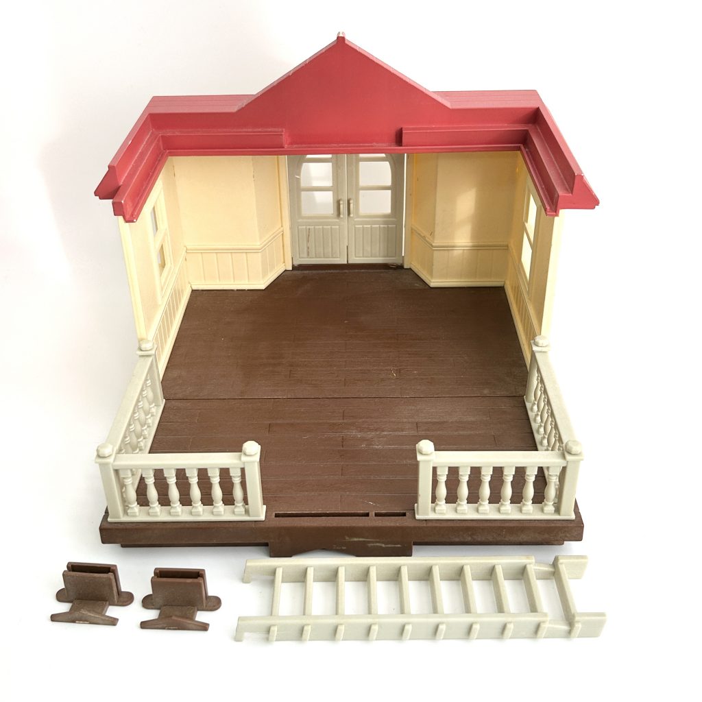 [used] House with Terrace HA-38 Sylvanian Families Calico Critters