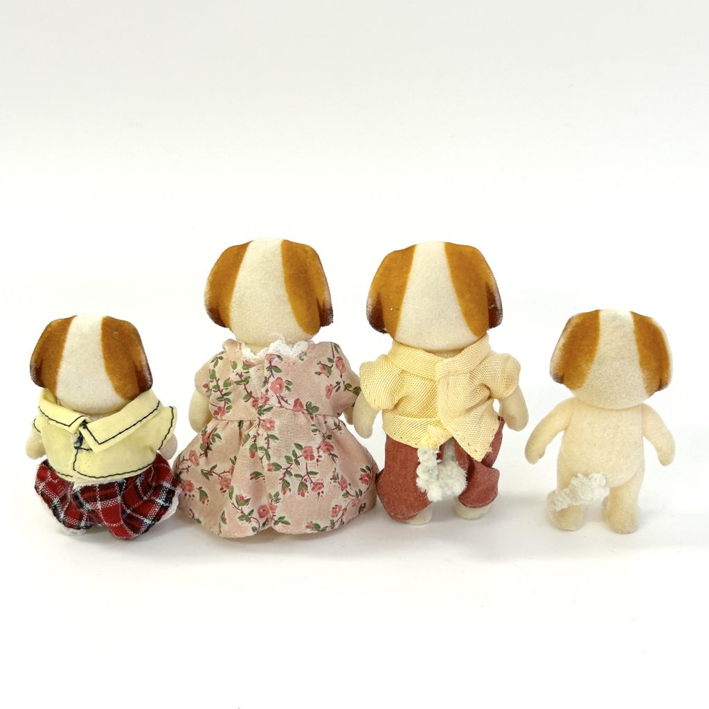 [used] Chiffon Dog Family Sylvanian Families Calico Critters