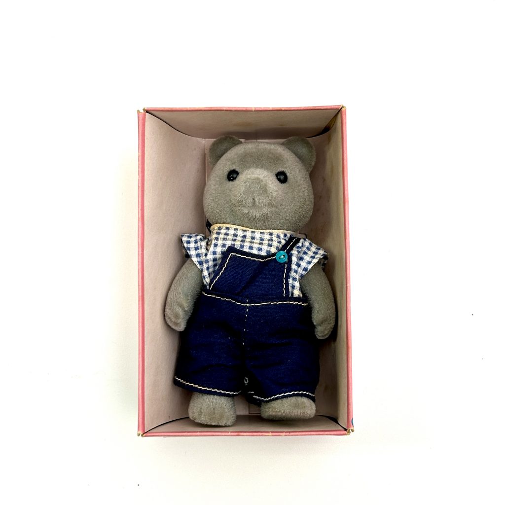 [used] Timbertop Gray Bear Father KU-11-880 Sylvanian Families Calico Critters