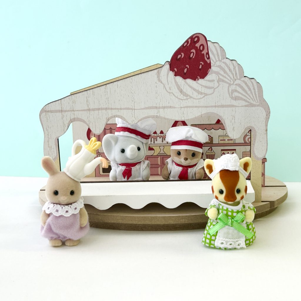 Wooden Miniature Cake Shop Natural Kitchen