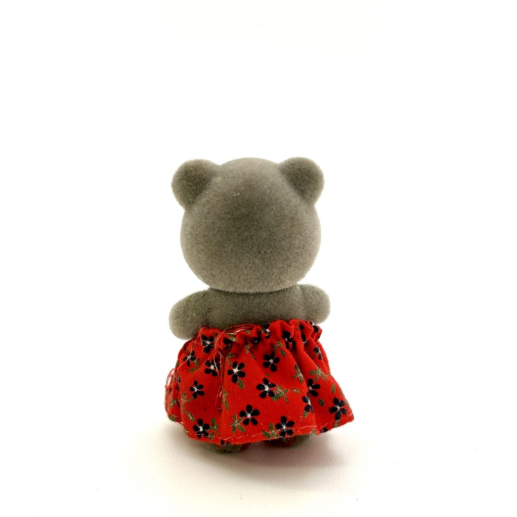 [used] Timbertop Gray Bear Girl KU-16-480 Sylvanian Families Calico Critters