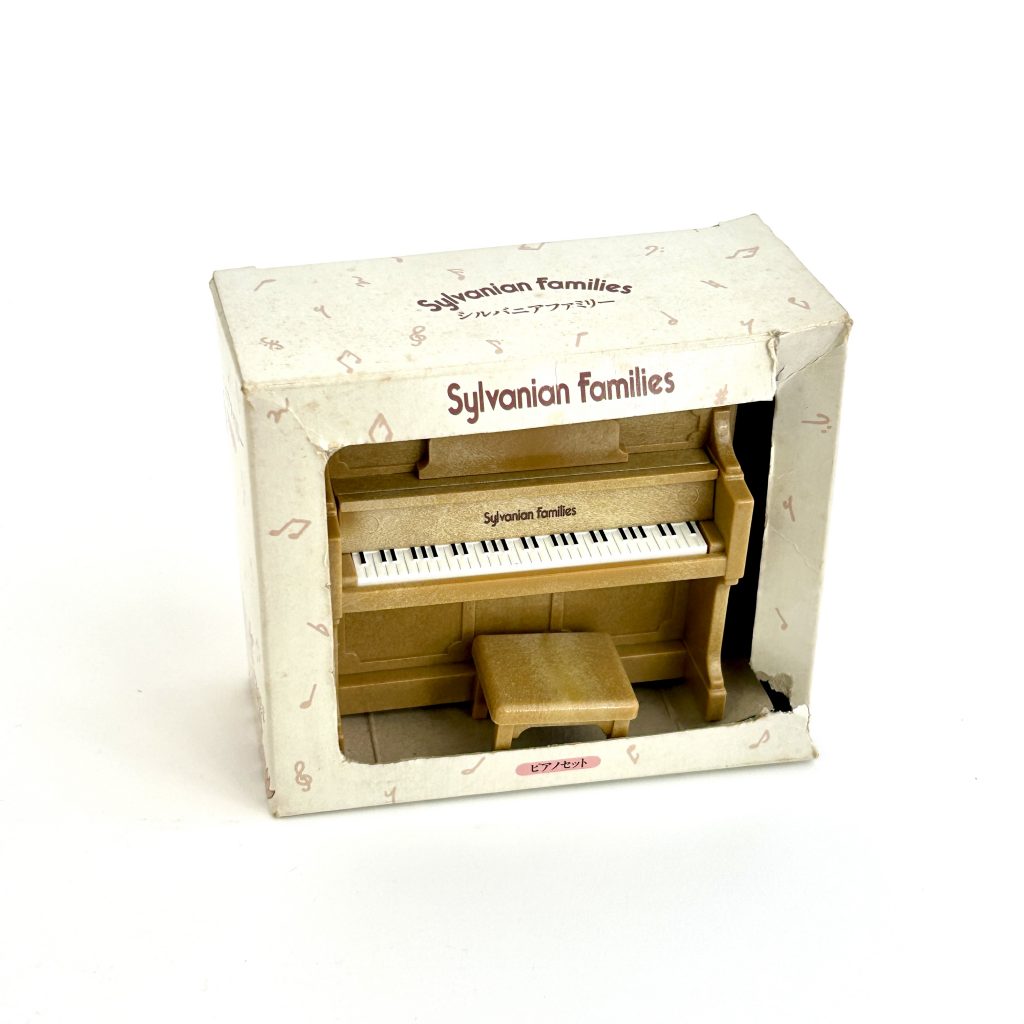 [used] Vintage Piano Set Sylvanian Families Calico Critters