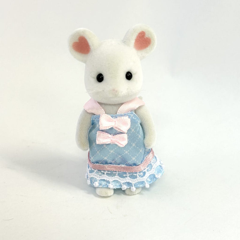 [Used] MARSHMALLOW MOUSE SISTER Epoch Japan Sylvanian Families