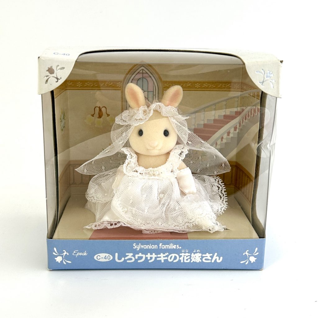 White Rabbit Bride White Dress Wedding C-40 Sylvanian Families Calico Critters Calico Critters