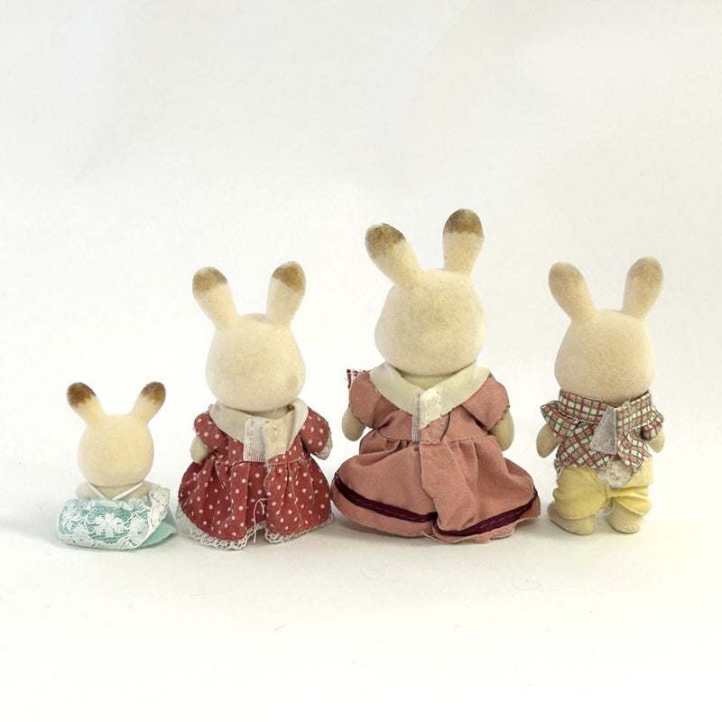 [Used] CHOCOLATE RABBIT FAMILY Epoch Japan Sylvanian Families