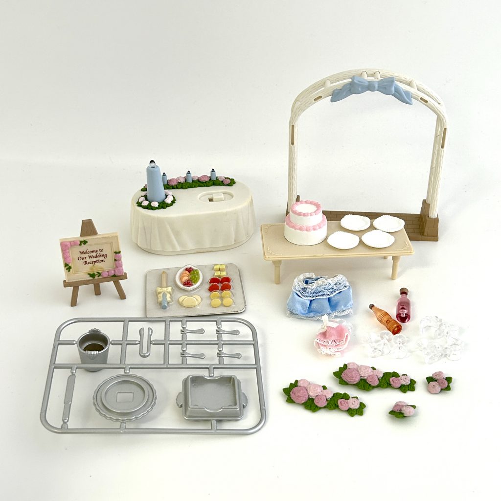 [used] Garden Wedding Party 2004 FU-13 Sylvanian Families Calico Critters