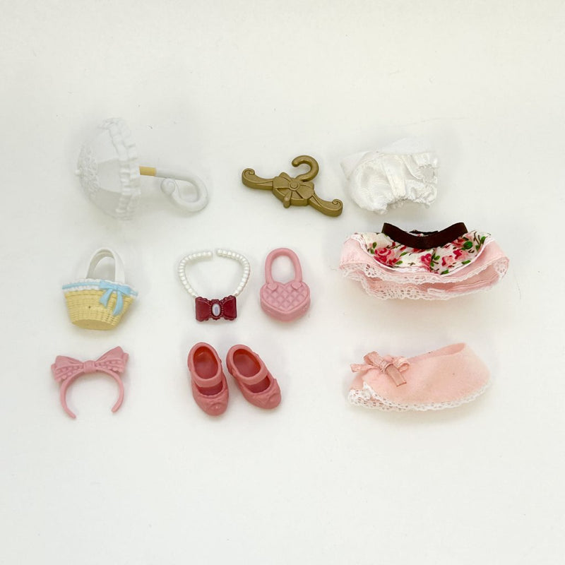 [Used] CITY FASHION COORDINATION SET FOR SISTER Sylvanian Families